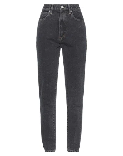 Slvrlake Woman Jeans Black Size 25 Cotton