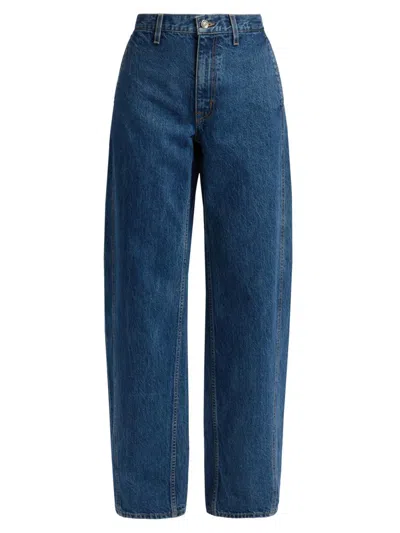 Slvrlake Women's Cassie Chino High-rise Jeans In Blue