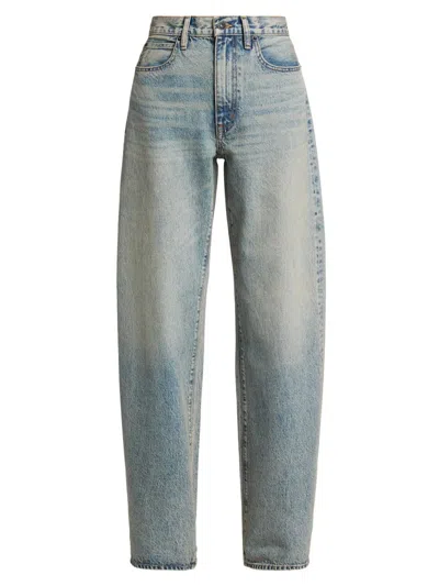 Slvrlake Women's Cassie Relaxed Mid-rise Jeans In Blue