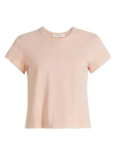 Slvrlake Women's Easy Cotton Jersey T-shirt In Pink