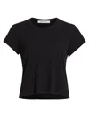 Slvrlake Easy Cotton-jersey T-shirt In Black
