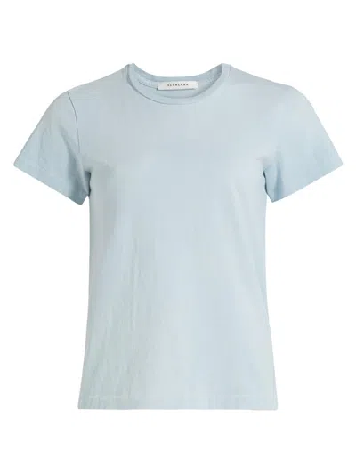 Slvrlake Women's Grace Boyfriend Cotton T-shirt In Vintage Sky