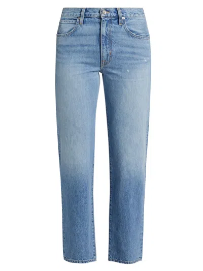 Slvrlake Women's Kendra Straight-leg Jeans In Blue