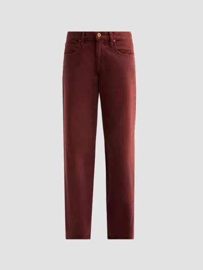 Slvrlake Women's Lexi Straight-fit Jeans In Brown