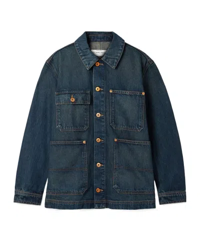 Slvrlake Worker Denim Jacket In Blue