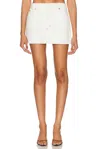 SLVRLAKE WORKER MINI SKIRT