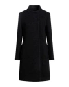 Sly010 Woman Coat Black Size 8 Wool, Polyamide, Alpaca Wool, Mohair Wool In Black