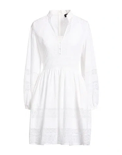 Sly010 Woman Mini Dress White Size 10 Cotton