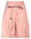 Sly010 Woman Shorts & Bermuda Shorts Pink Size 6 Polyester, Polyurethane In Pink