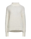 Sly010 Woman Turtleneck Off White Size 8 Polyester, Alpaca Wool, Polyamide, Wool