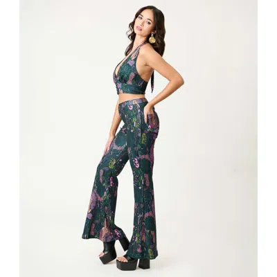 Smak Parlour 1970's Find Your Flare Pants In Multi