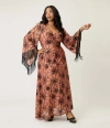 Smak Parlour Plus Size Stevie Maxi Dress In Pink