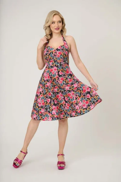 SMAK PARLOUR SMAK PARLOUR SWEETHEART HALTER FLARE DRESS