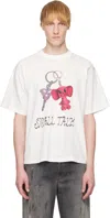 Small Talk Studio White Keychain Print S/s T-shirt In White