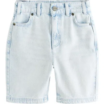 Smallsaints By Allsaints Kids' Longline Denim Shorts In Blue