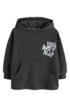 Smallsaints By Allsaints Kids' Orlando Cotton Hoodie In Black