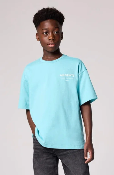Smallsaints By Allsaints Kids' Oversize Underground Logo Graphic T-shirt