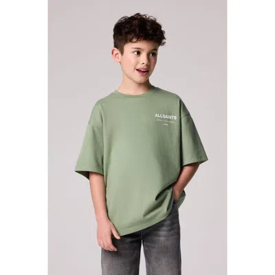 Smallsaints By Allsaints Kids' Oversize Underground Logo Graphic T-shirt