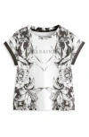 Smallsaints By Allsaints Kids' Pattie Floral Embroidered Cotton T-shirt In White