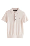 Smallsaints By Allsaints Kids' Ramskull Wool Blend Polo In Neutral