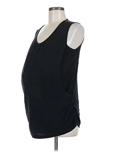Pre-owned Smallshow Sleeveless Top Black Scoop Neck Tops