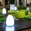 Smart & Green Egg Poolside Or Floating Light In Polyéthylène Blanc;white Polyethylene