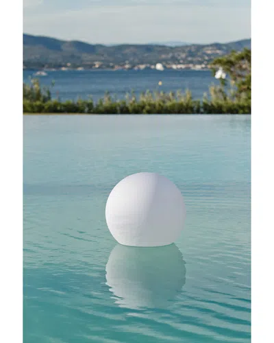 Smart & Green Globe Bluetooth Indoor/outdoor Led Lamp In White