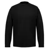 Smart And Joy Classic Men's Crewneck Sweater - Black In Black
