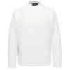 Smart And Joy Classic Men's Crewneck Sweater - White In White