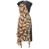 Smart And Joy Women's Asymmetrical Dress With Graphic Print