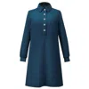 Smart And Joy Women's Blue Polo Dress - Teal In Blue