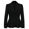 Smart And Joy Women's Fit And Flare Blazer - Black In Black