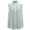 Smart And Joy Women's Neutrals Draped Sleeveless Top- Light Mint In Green