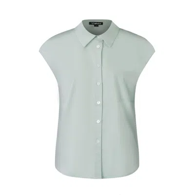 Smart And Joy Women's Pink Classic Short-sleeve Blouse -mint