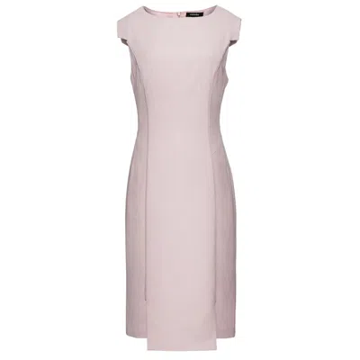 Smart And Joy Women's Pink / Purple Structured Sleeveless Dress In Pink/purple