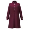 Smart And Joy Women's Red Polo Dress - Burgundy In Red