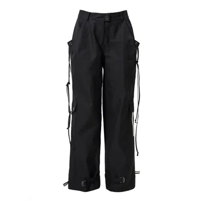 Smart And Joy Women's Safari-style Trousers - Black