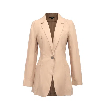 Smart And Joy Women's Tailored Blazer Jacket - Brown
