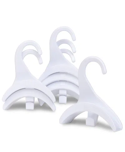 Smart Design 6-pk Closet Handbag Hangers In White