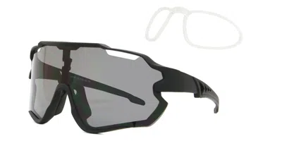 Smartbuy Active Blaze With Rx Insert Uy066 C5 Occhiali Da Sole Neri Per Uomo In Black