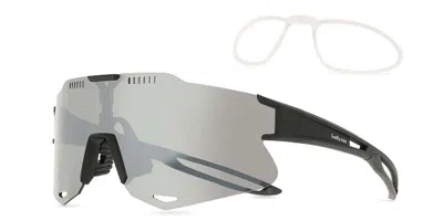 Smartbuy Active Furious With Rx Insert Uy080 C4 Occhiali Da Sole Neri Per Uomo In Black