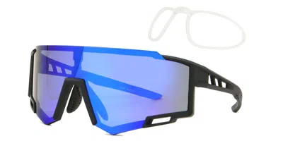 Smartbuy Active Stryker With Rx Insert Uy076 C8 Occhiali Da Sole Neri Per Uomo In Black