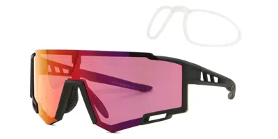 Smartbuy Active Stryker With Rx Insert Uy076 C9 Men's Sunglasses Black Size 146