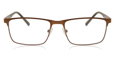 Smartbuy Collection Blaire Asian Fit Men's Glasses, Brown, Size 54