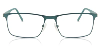 Smartbuy Collection Blaire Asian Fit Men's Glasses, Green, Size 54