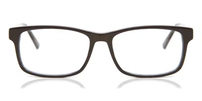 Smartbuy Collection Rectangle Full Rim Acetate Men's  Prescription Glasses Online Brown Size 55 - Free Lenses - Blue Lig