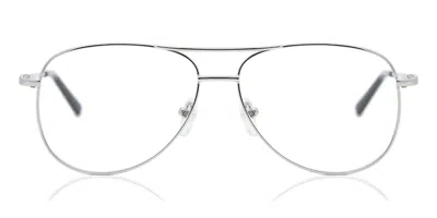 Smartbuy Collection Ellen Asian Fit Women's Glasses, Silver, Size 56