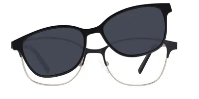 Smartbuy Collection Fenya With Clip-on Women's Glasses, Gold, Size 53 In Multi