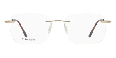 Smartbuy Collection Jacques Men's Glasses, Gold, Size 53