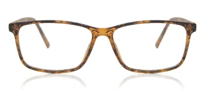 Smartbuy Collection Occhiali Da Vista Per Uomo Montatura Completa Quadrata In Plastica Tartarugatishell - Anti Luce Blu  In Brown